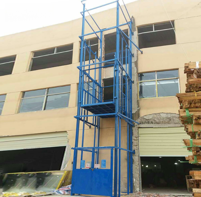 万载建材厂室外物料提升