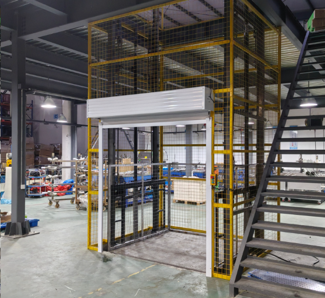 万载食品厂物料提升